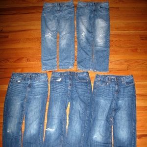 Bundle 5 GAPKIDS Distressed Girlfriend Jeans 16